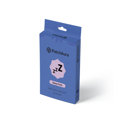 PatchAura Sleep Patch – Deep Sleep & Recovery Support, Relaxation & Nighttime Rest Aid, Long-Lasting Wellness Patches (30 Patches)