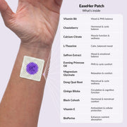 PatchAura EaseHer Patch – PMS Relief & Hormonal Balance (30 Patches)